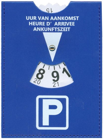 Officiele parkeerschijf